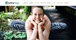 Desktop Screenshot of anasheyoga.com
